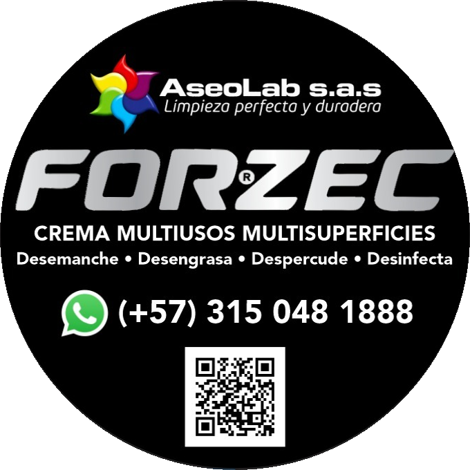 Etiqueta original de Crema Multiusos FORZEC de ASEOLAB